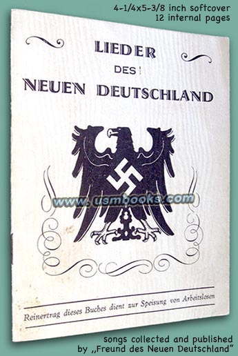 Lieder des neuen Deutschland, Nazi songbook